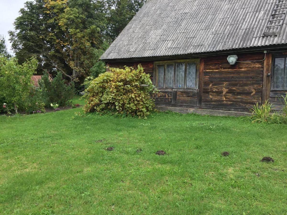 Brivdienu Lauku Maja Budnieki Akmendziras Exteriör bild