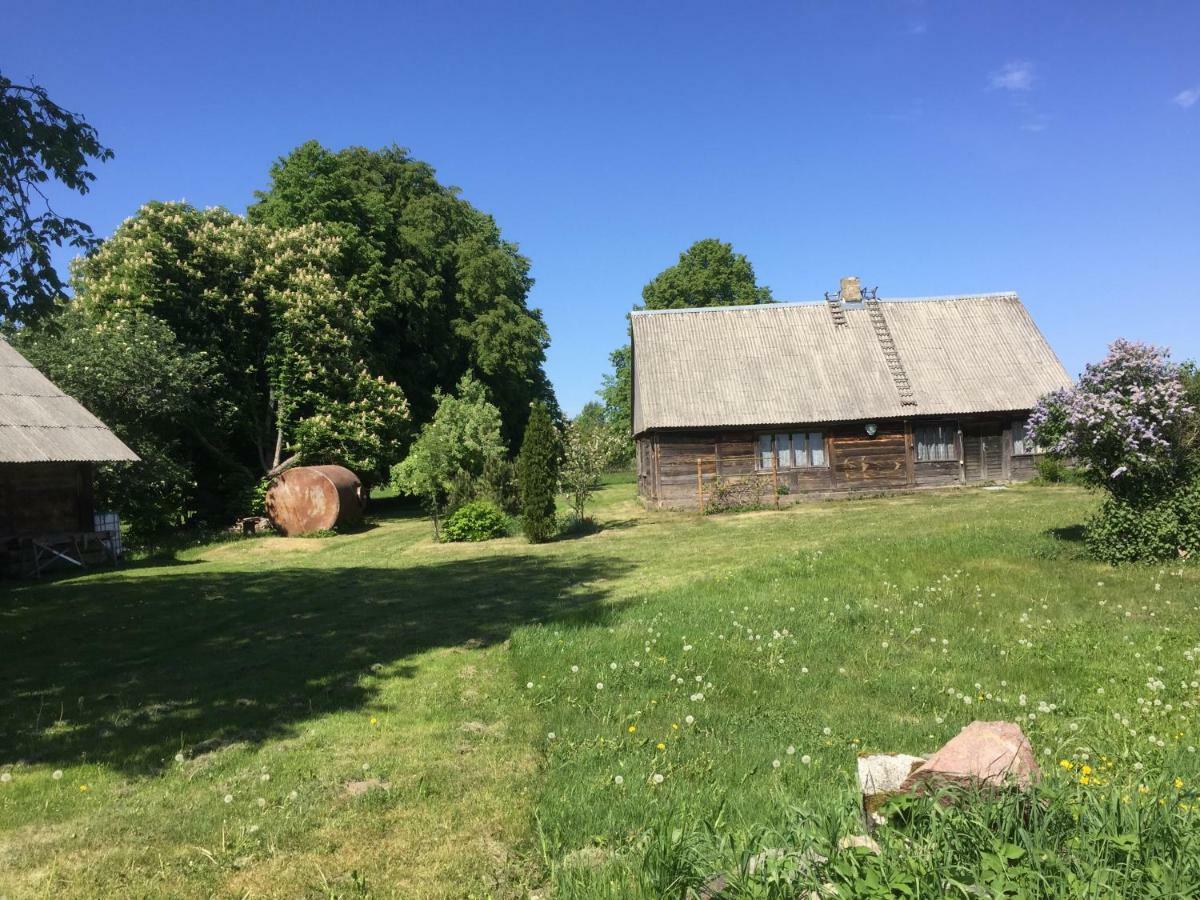 Brivdienu Lauku Maja Budnieki Akmendziras Exteriör bild